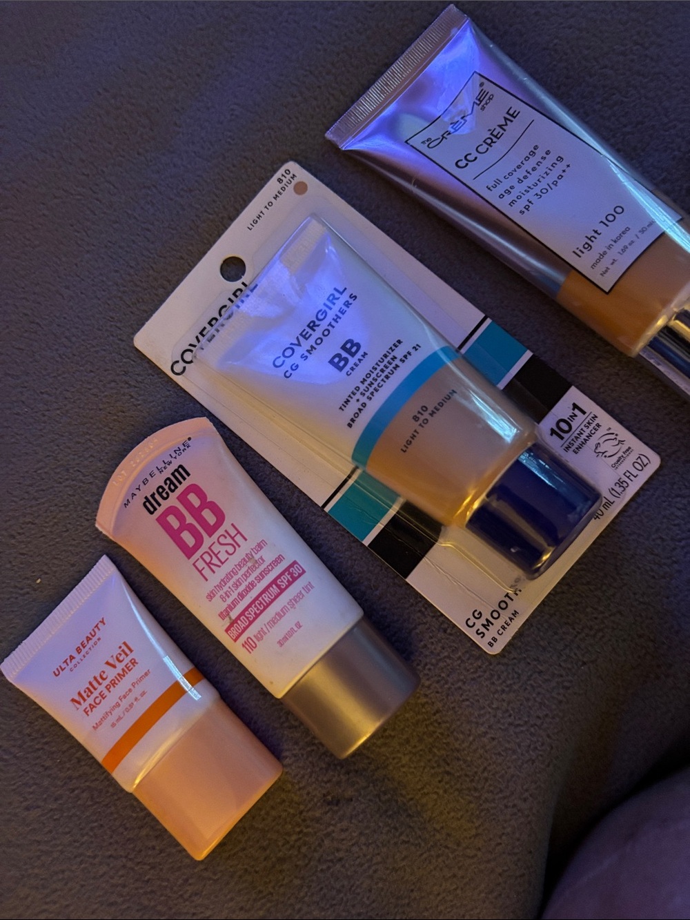 Bundle of 2 BB cream s. 1 CC cream. Ulta mineral veil